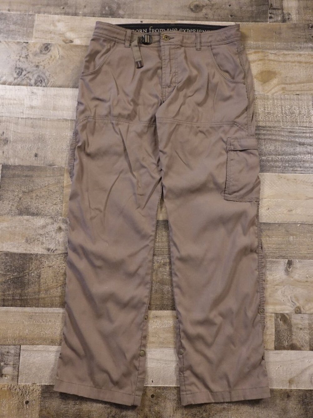 prAna Stretch Zion Pants Men’s Medium x 32 Brown Hiking Outdoor